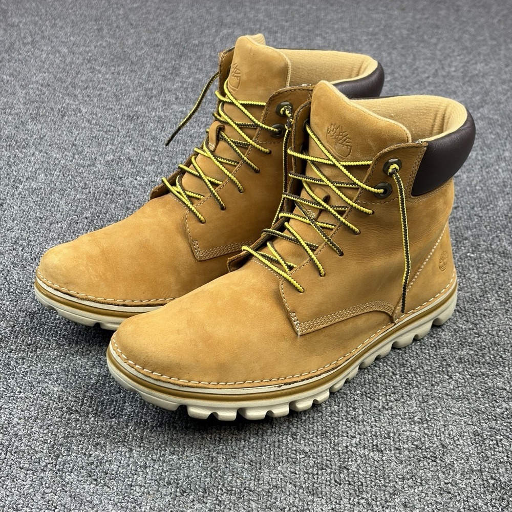 Timberland Women Wheat Lightweight Ortholite Lace Up Ankle Boots Size US 9 UK 7